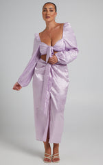 Runaway The Label - Roxie Midi Skirt in Lilac