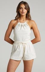 Rue Stiic - Lucia Short in Pearl White
